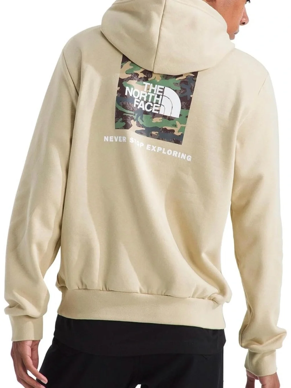 The North Face Men’s Pullover Hoodie in Beige